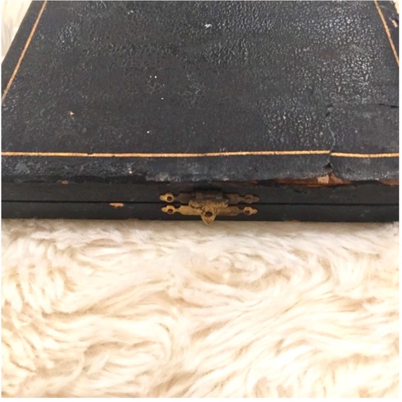 JE22-Antique English Demitasse Silverplate Spoon Set in Original Presentation… - Picture 6 of 9